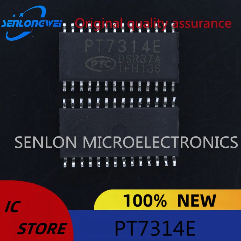 New original PT7314E PT7314 SMD SOP-28 300mil Voice audio interface chip