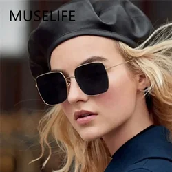 2025 Vintage Square Sunglasses Women Brand Designer Candy Color Gradient Sun Glasses Outdoor Goggles Party Oculos De Sol
