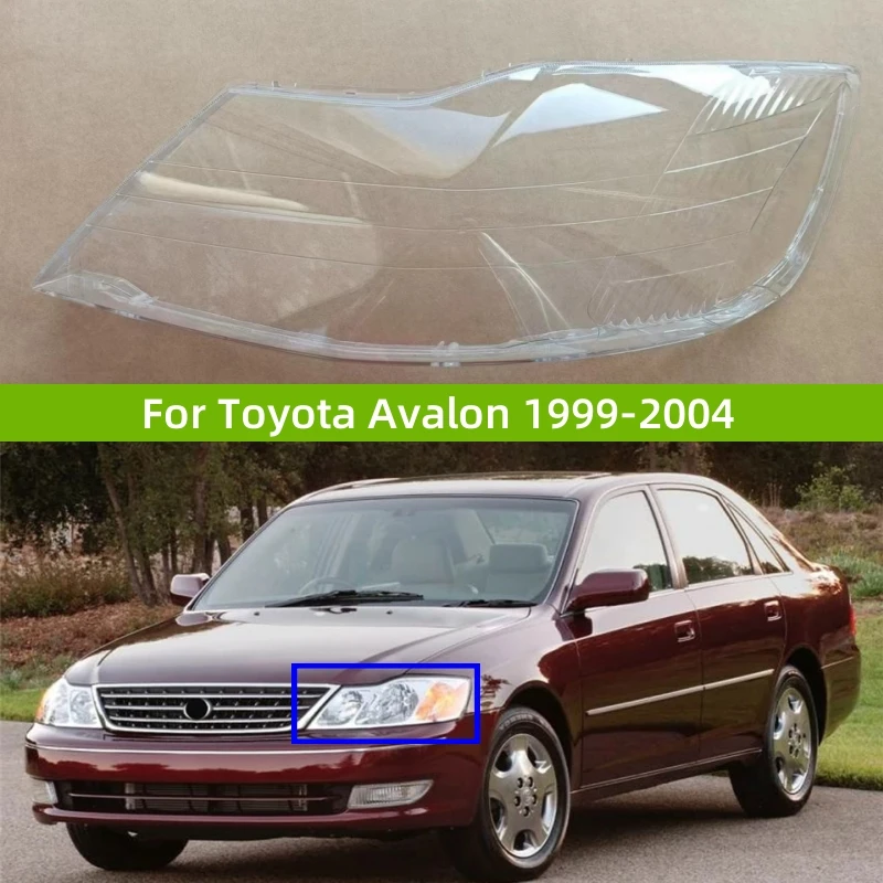 

For Toyota Avalon 1999 2000 2001 2002 2003 2004 Accessories Transparent PC Material Headlights Lamp Glass Shell