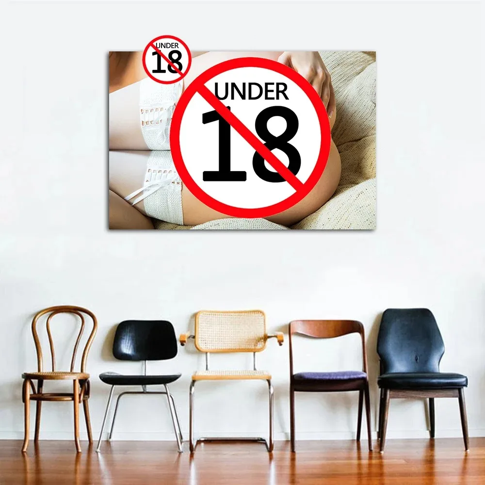 Uncensored Art Nude Beauty Sexy Young Girl Canvas Painting Wall Picture for Home Bedroom Decoration Modern Decor Poster Boy Gift