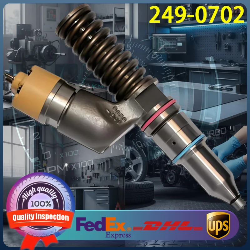 

249-0702 10R-3261 High Quality Diesel Fuel Injector 2490702 10R3261 for Caterpillar CAT C15 Diesel Engine
