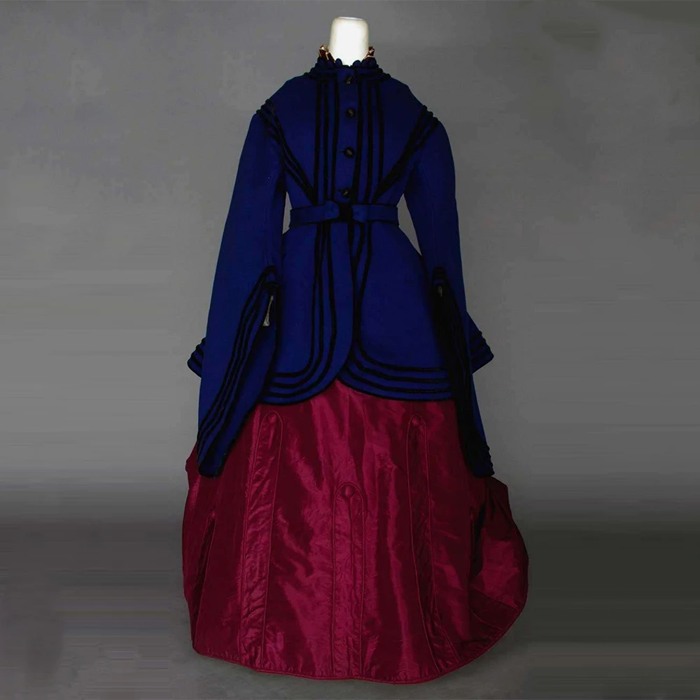 

1860s Scottish Highland Costume Victorian Royal Queen Visiting Dress Renaissance Civil War Duchess Afternoon Tea Party Ball Gown
