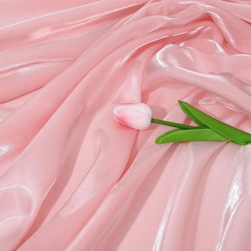 

New Hanfu Fabric Satin Wedding Dress Shirt Women's Satin Fabric Organza Fabric