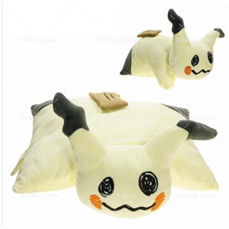 Pokemon Plush Kawaii Mimikyu Snorlax Stuffed Toys Cartoon & Cute Throw Pillow Birthday Gift For Kids Friends Home Decoration