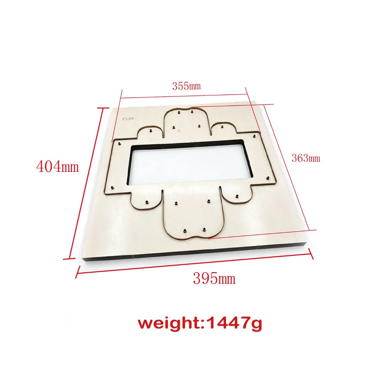 Leather Cutting Die,Seamless Stitch-Free Whole Leather Tissue Box Template,DIY Handmade Leather Tool for Making Napkin Storage