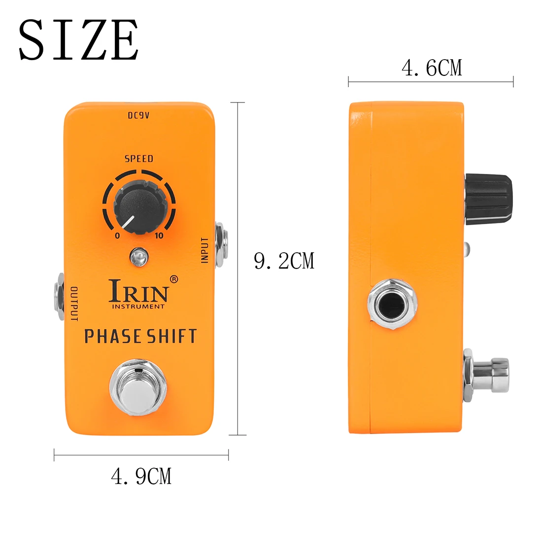 Phase Shift Pedal RS-06 Guitar Effect Pedal Retro Phase Can Make The Tone Broader Warmer Brighter True Bypass Guitar Accessories
