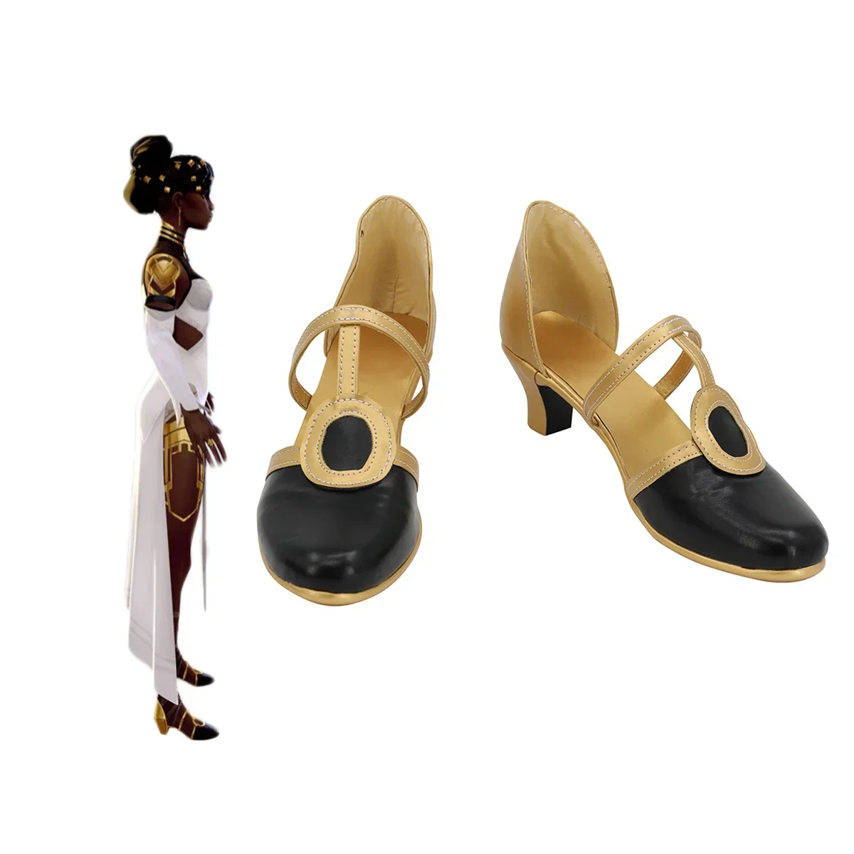 LOL Arcane Mel Cosplay Schoenen Hoge Hakken Vrouwen Mannen Halloween Cosplay Mel Prop Laarzen