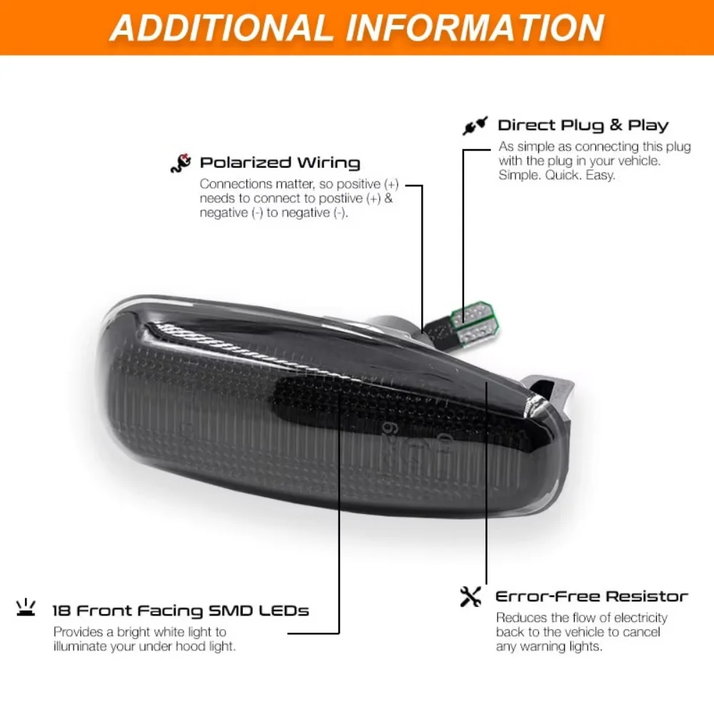 Dynamic Amber LED Side Marker Turn Signal Lights For Kia Rio Rondo Carens Cee'D Pro Ceed For Hyundai i30 Grandeur Avante Elantra