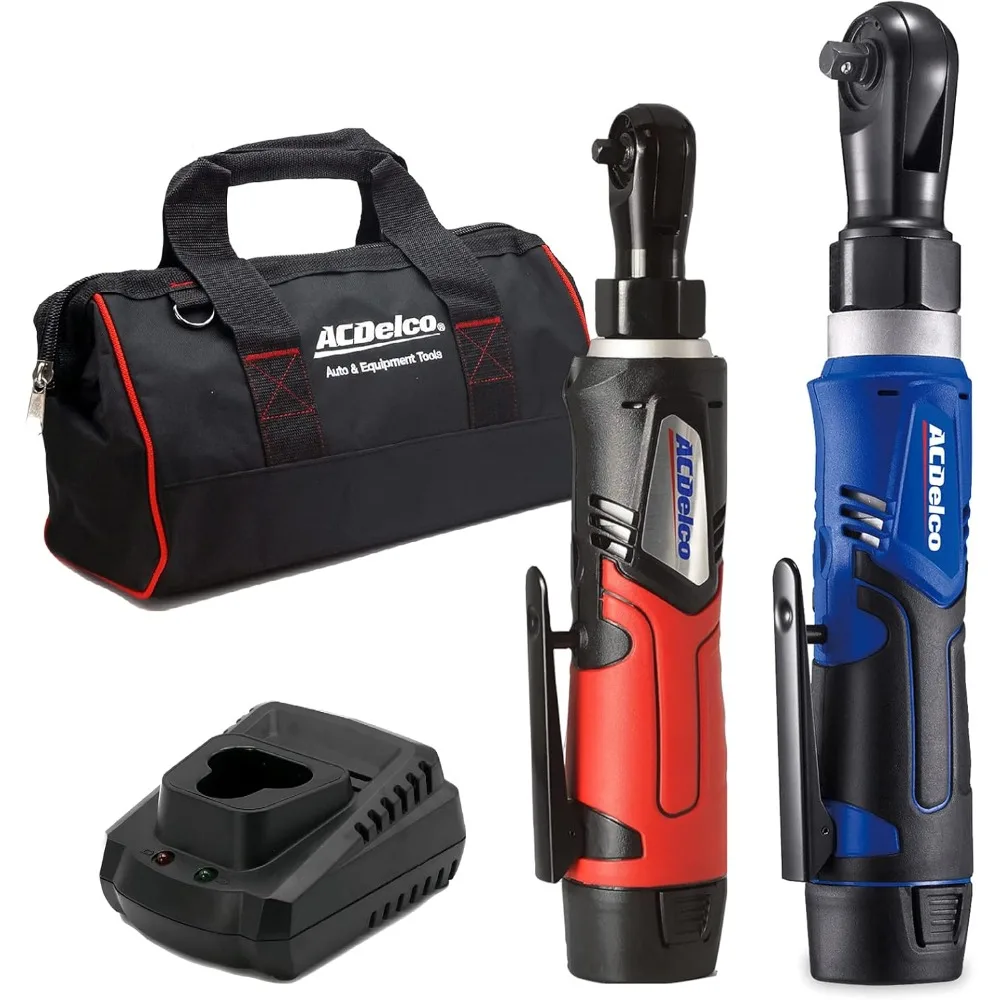 

ARW1209-K92 G12 Series 12V Li-ion Cordless ¼” & 3/8” Ratchet Wrench Combo Tool Kit with 2 Batteries and Canvas Bag