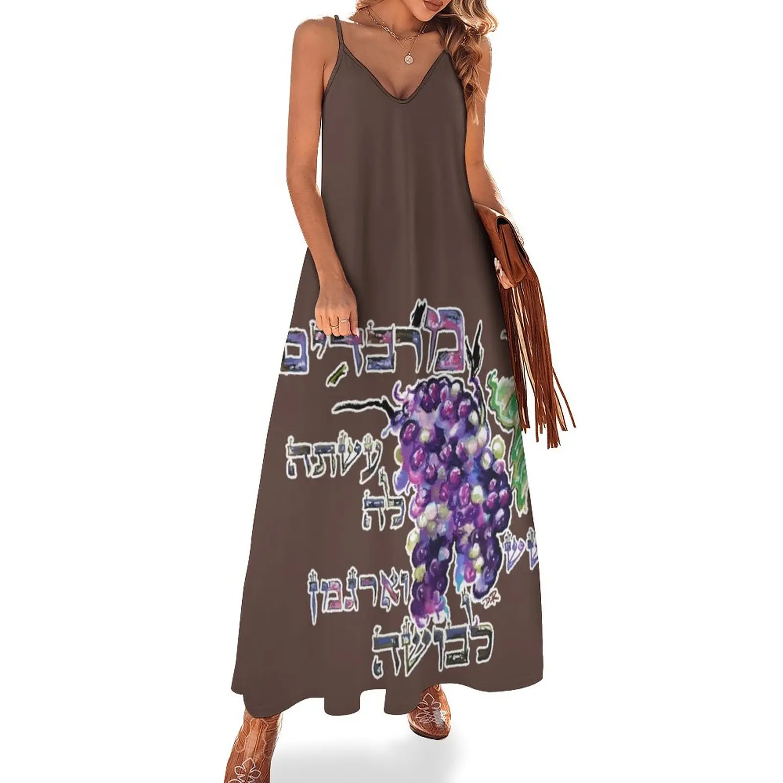 

A Virtuous Woman - Eshet Chayil - Mishlei 31:22 Sleeveless Dress Bridesmaid dress woman Female clothing