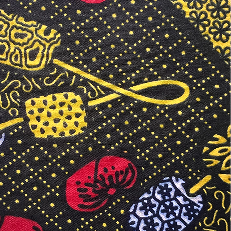 2024 100%cotton Wax Fabric Holland Wax Ankara African Calico 100% cotton true Wax Nigerian style true original Wax Ankara fabric