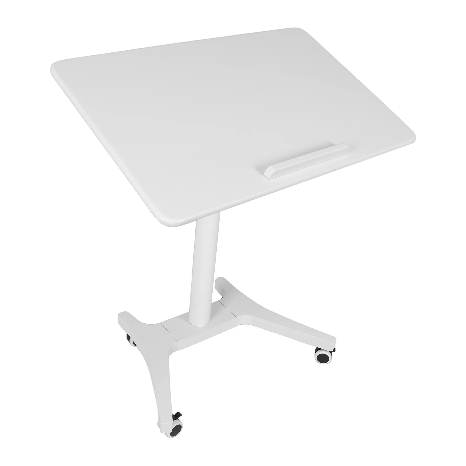 

Пневматический регулируемый по высоте стол для ноутбука с тормозом, наклоняемый на 90 градусов, для дома, офиса, учебных классов