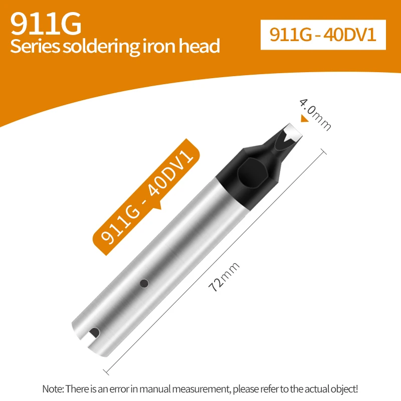 911G Soldering Iron Tips 911G-16PC 20PC 24PC 30PC 40PC 911G-16DV1 20DV1 24DV1 911G-30DV1 40DV1 For Quick 9233 Soldering Robot