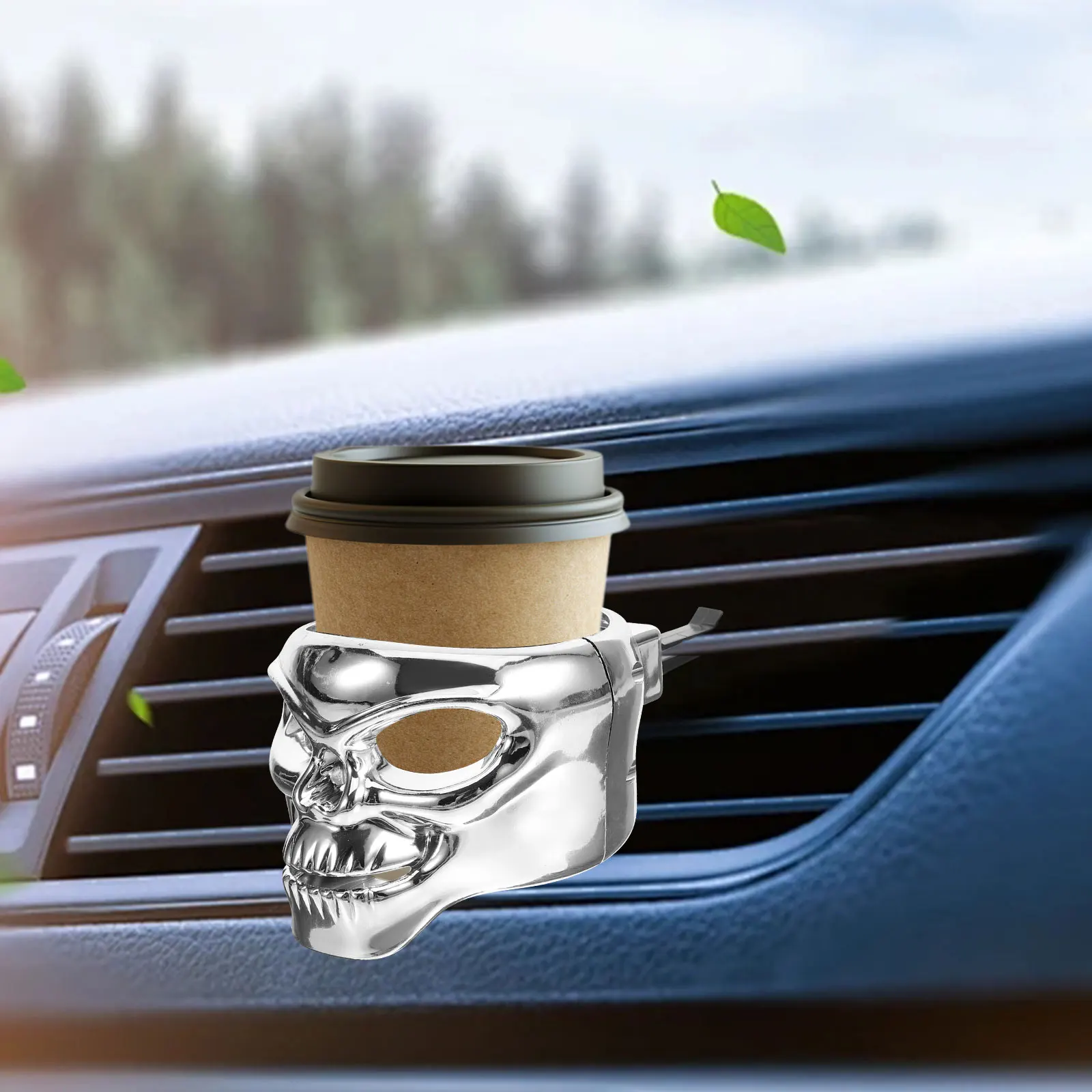 

Car Vent Cup Holder Vent Mount Multi Size Compatible Automotive Cup Holder for Car Coffee and Bottles