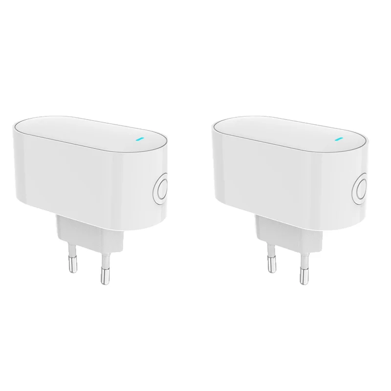 AS95-2X Tuya Zigbee 게이트웨이 허브 다중 모드 Zigbee 게이트웨이 브리지 스마트 홈 자동화 용 Bluetooth 메쉬 허브 EU 플러그