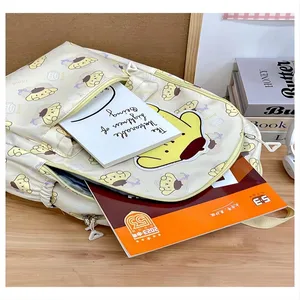 Backpack Sanrio Anime For Children Kuromi Cinnamoroll My Melody Student Bag of Girls High capacity of Girls, gift 12 Main Sales Backpack Animes - №9