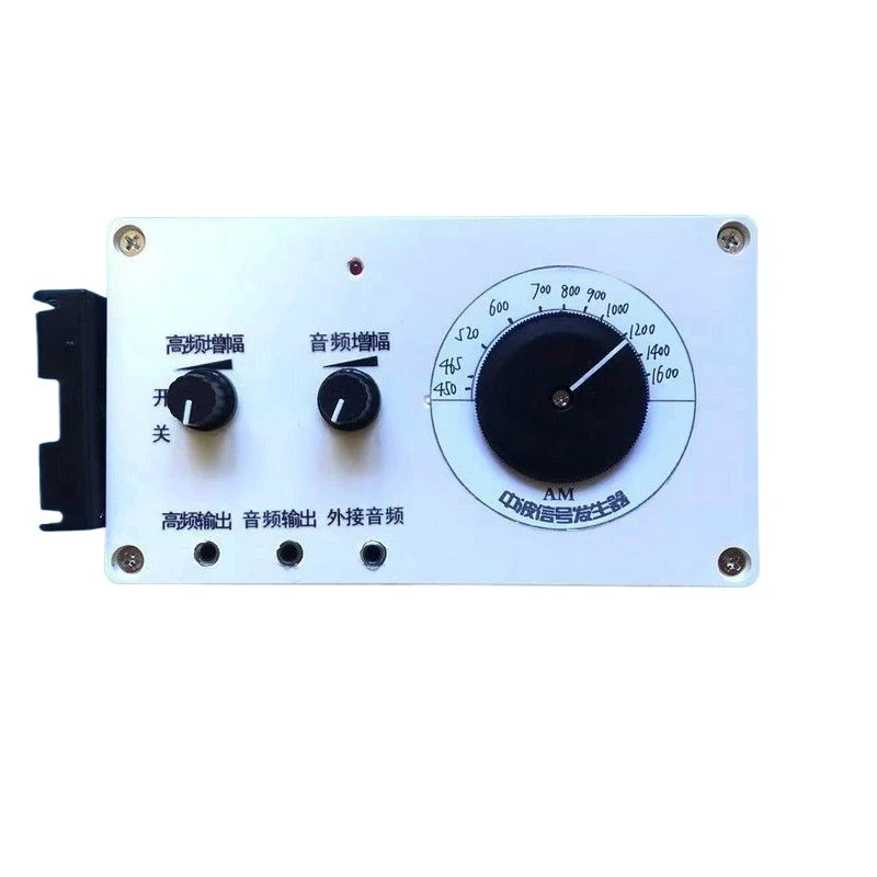 Radio signal generator, signal source, wireless transmitter, wireless microphone
