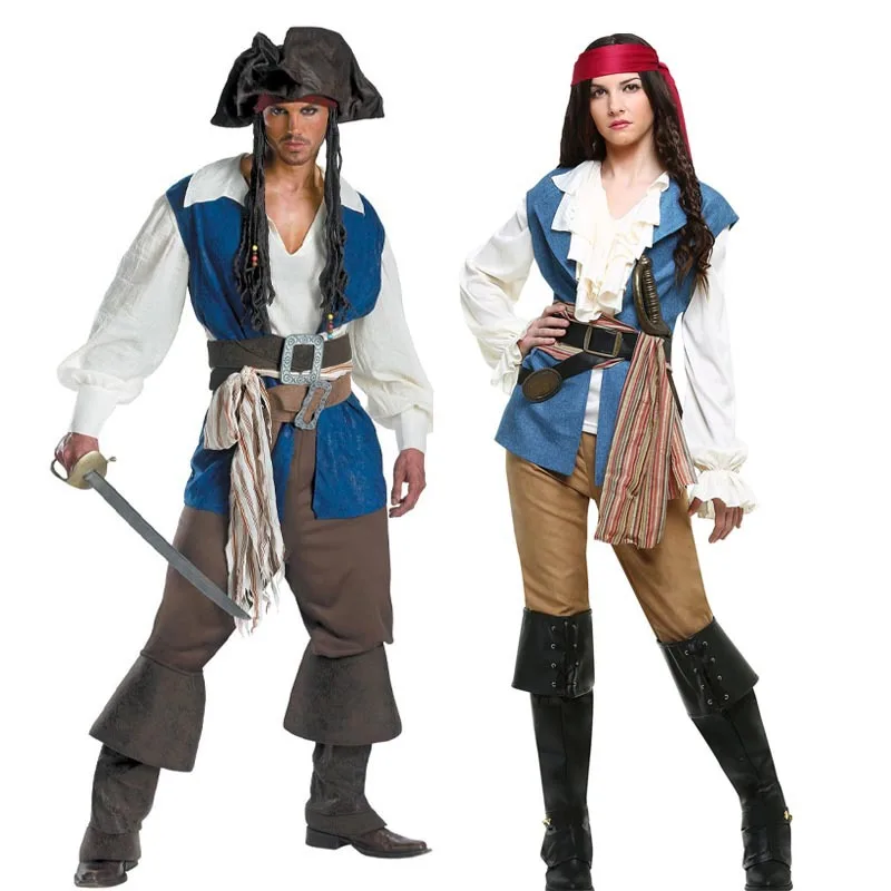 

Caribbean Pirate orm Men's loween Outfit Workwear Sle Secure Guard Suit Chinese Manufacturer Unbranded