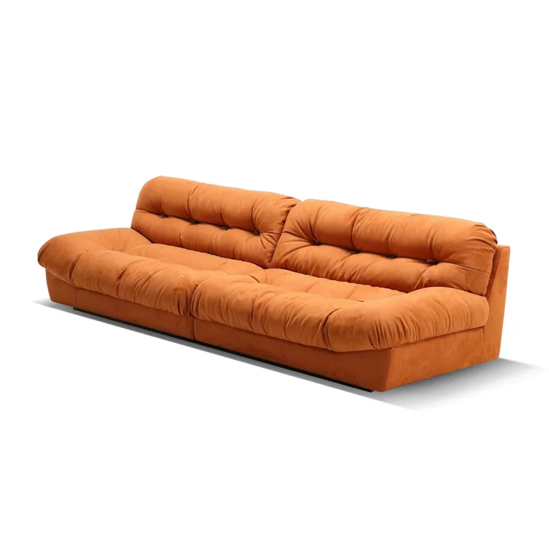 

Cloud sofa frosted cloth living room sofa