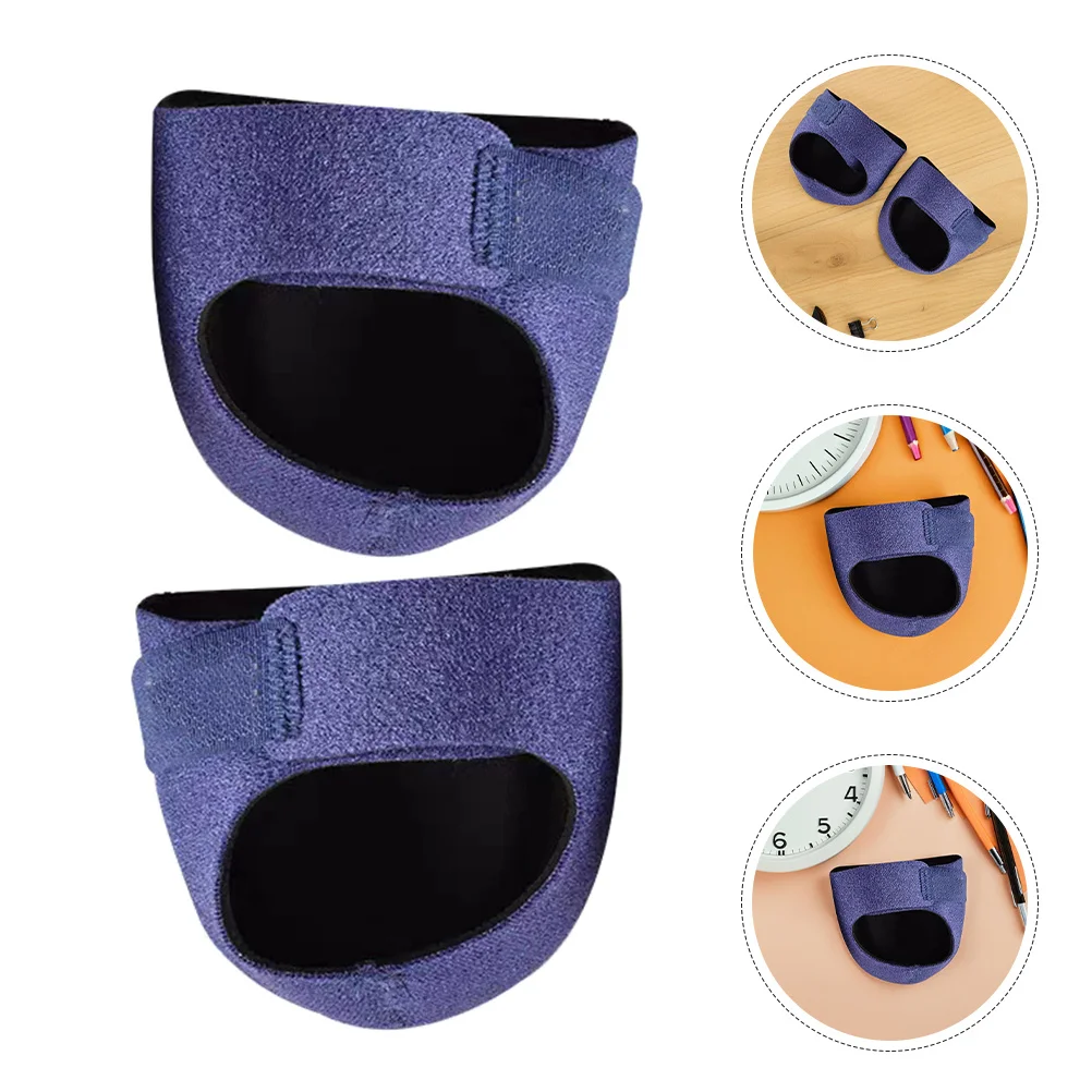 

2 Pairs Heel Protector Bracer Breathable Sleeves Anti-slip Socks Ankle Covers Cups Bracket