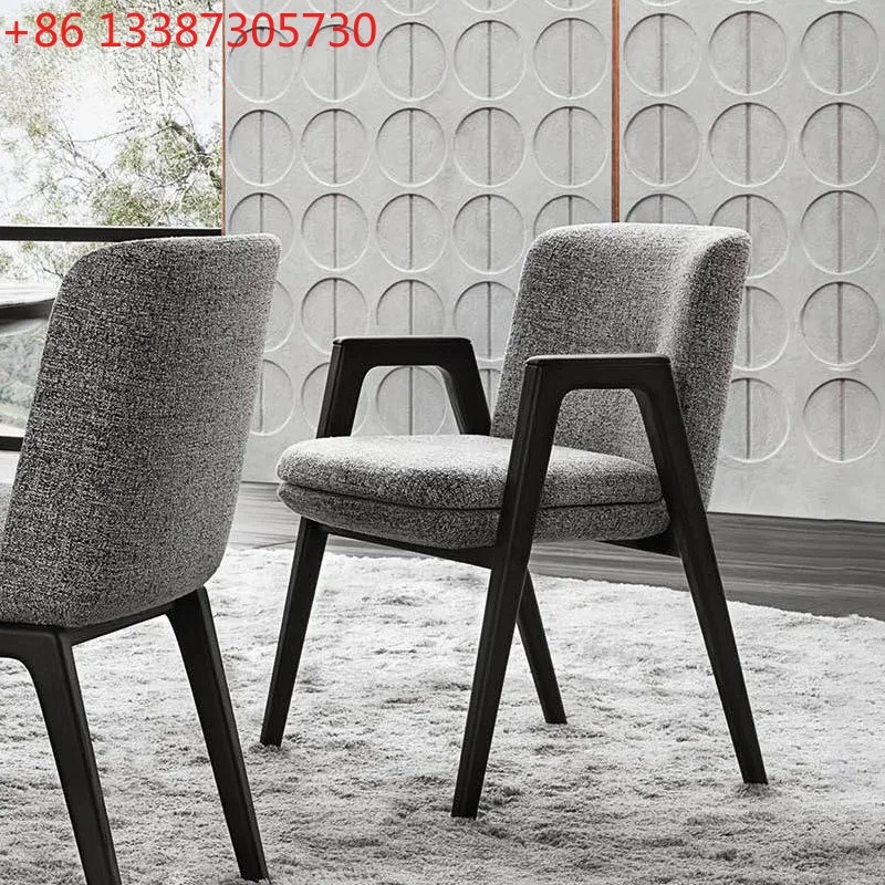 

Обеденный стул из массива дерева в итальянском минималистичном стиле, для отелей, ресторанов, дома, кафе, с обивкой из специальной ткани.