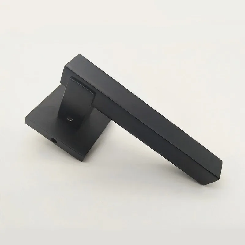 Black spray paint one square ring base door lock handle OP-Z-13