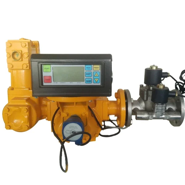 

liquid digital fuel flow meter for truck unloading