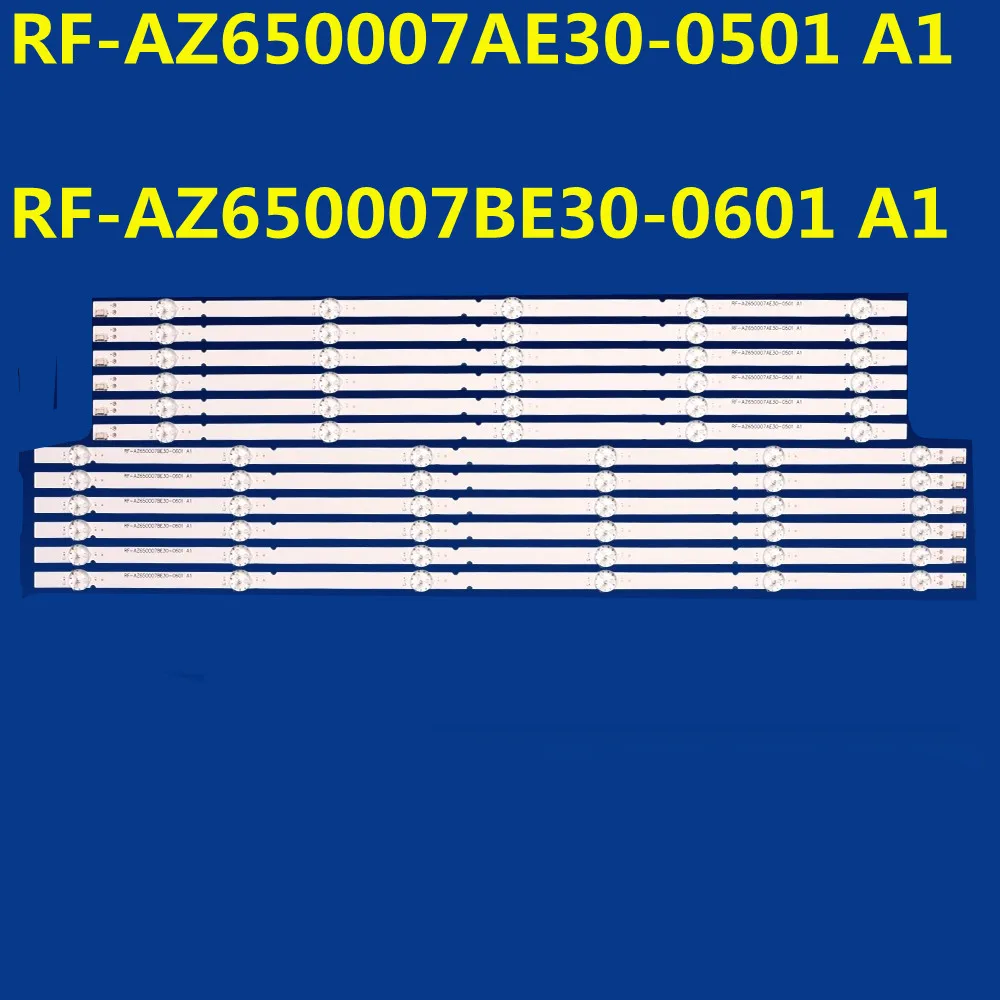 

12 шт. светодиодная лента для подсветки для 65U2 65HUF6933/12 65PUF6192/T3 65PUF6112/T3 RF-AZ650007AE30-0501 A1 RF-AZ650007BE30-0601 A1
