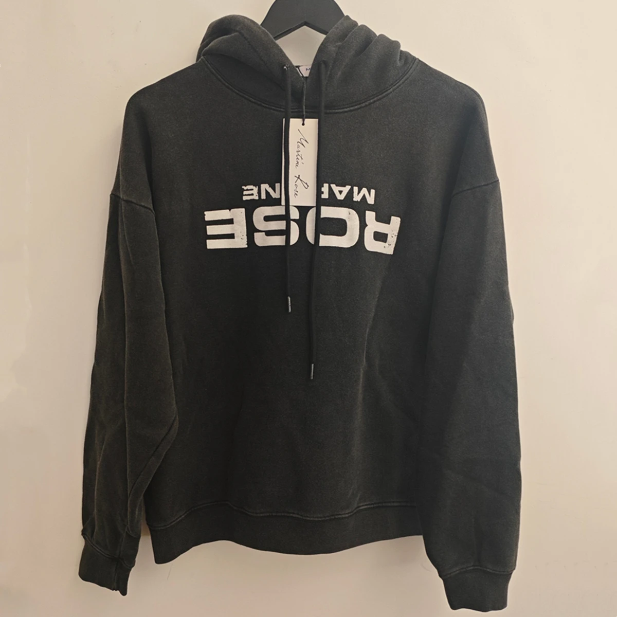 25FW MARTINE ROSE هوديي مقنعين الرجال النساء أفضل جودة البلوفرات المتضخم