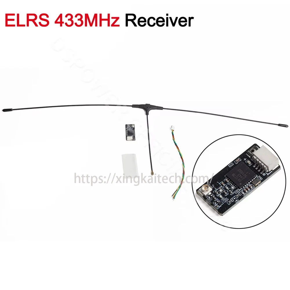 

ELRS RX 433/530/750/915Mhz TX 100mW ELRS Transmitter 433Mhz VRX 915M VTX Long Range Receiver For RC FPV Long Range Racing Drone