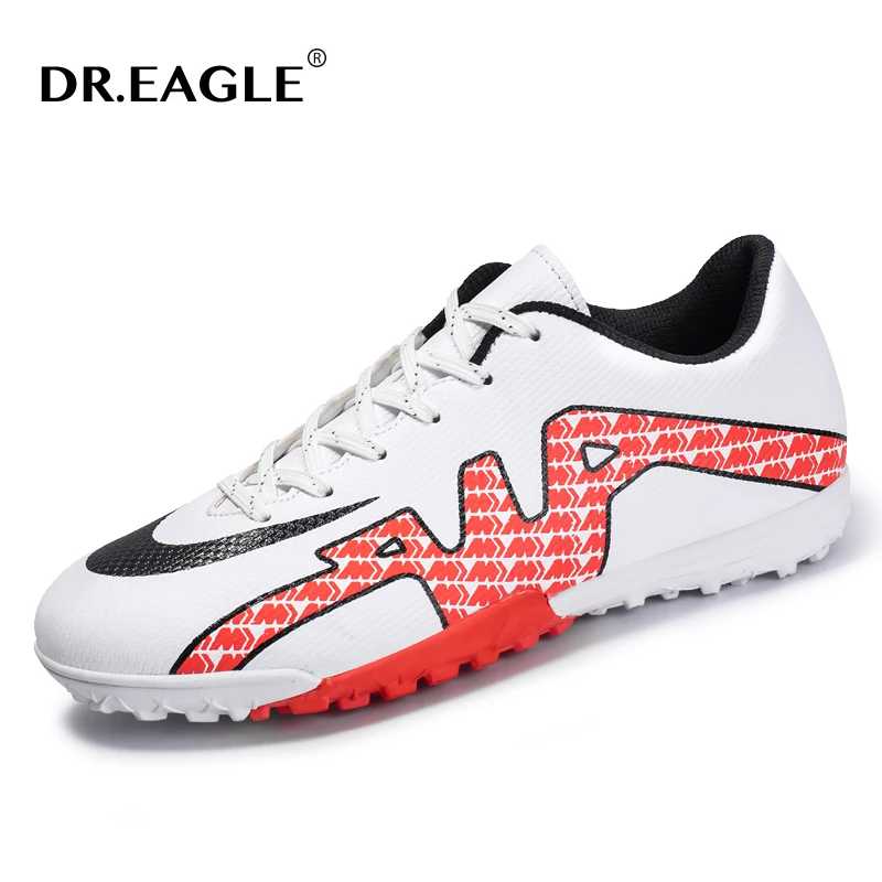 

DR.EAGLE Men Breathable FG/TF Football Shoes Turf Soccer Shoes Football Boots Ultralight Training Footwear Futsal Shoes FD379295