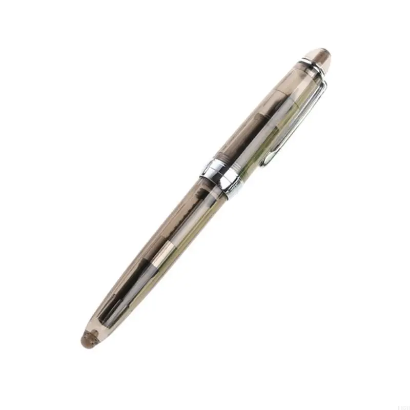 JINHAO 992 Transparent Fountain Pen 0.5mm Stationery Supplies Writing Tools Gift