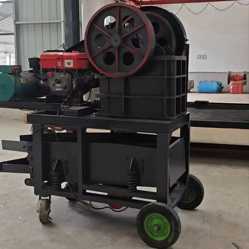 

2026 Small Rock Machine River Hard Stone Glass PE Series 400X600 Jaw Crusher