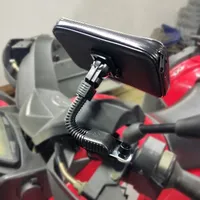 Waterproof Rotatable Bike Phone Holder Bag Bicycle Bracket Handlebar Universal Cell Phone Stand Cycling Accessories