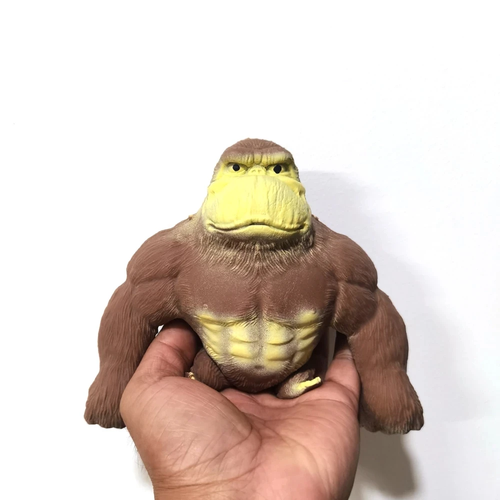 Big Giant Spongy Squishy Fidget Orangutan TT Influencer Elastic Monkey Antistress Toy for Adult and Children Soft Fun Gift Toy