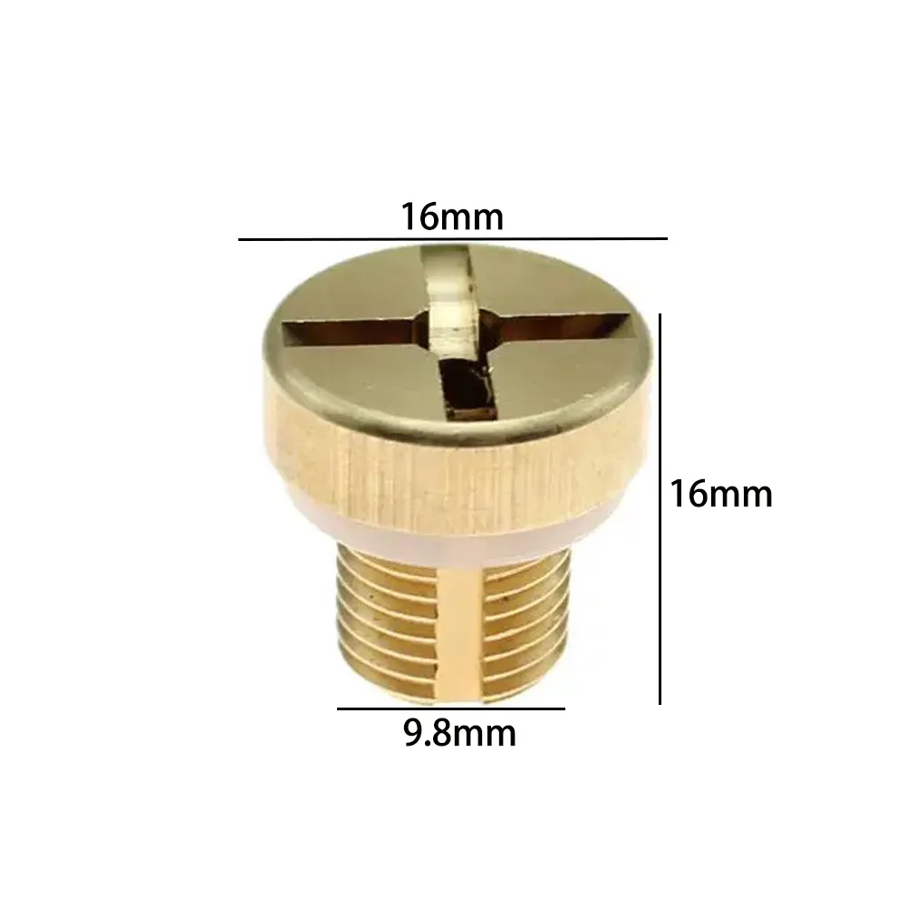 50PCS Brass Quality Suitable For BMW E36 E39 E46 Car Radiator Tank Expansion Drain Screw 17111712788