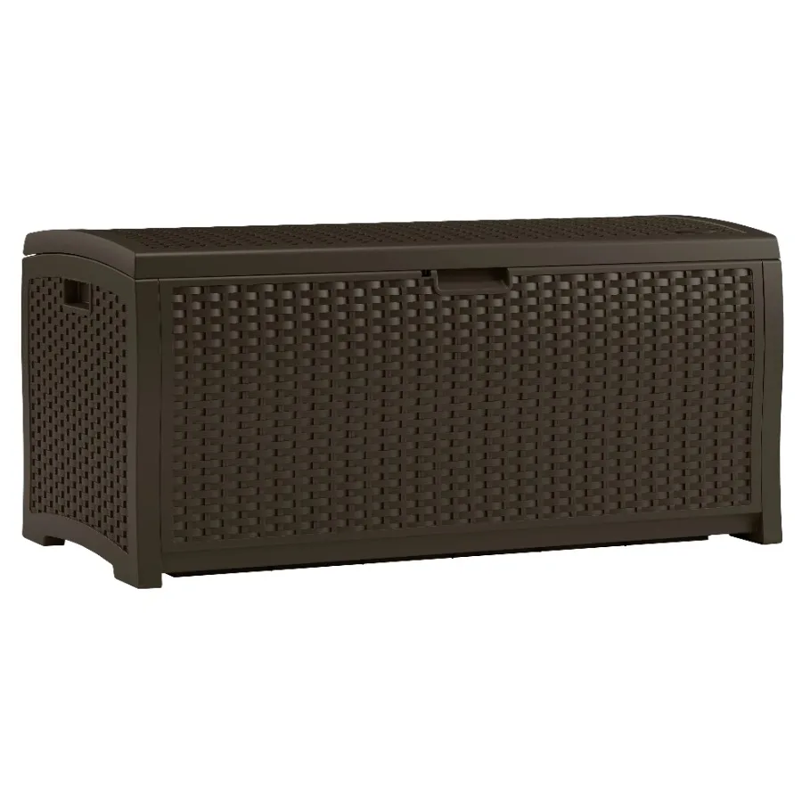 Suncast 73-Gal. Weather-Resistant Resin Outdoor Deck Storag…