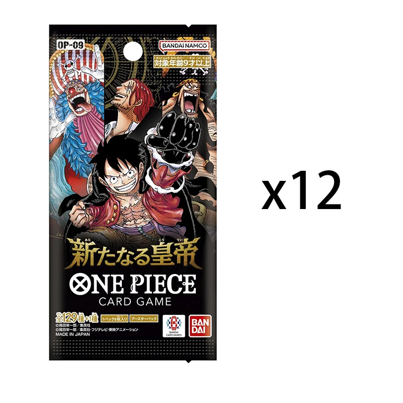 BANDAI ONE PIECE Card Game The New Emperor OP-09 Booster BOX TCG
