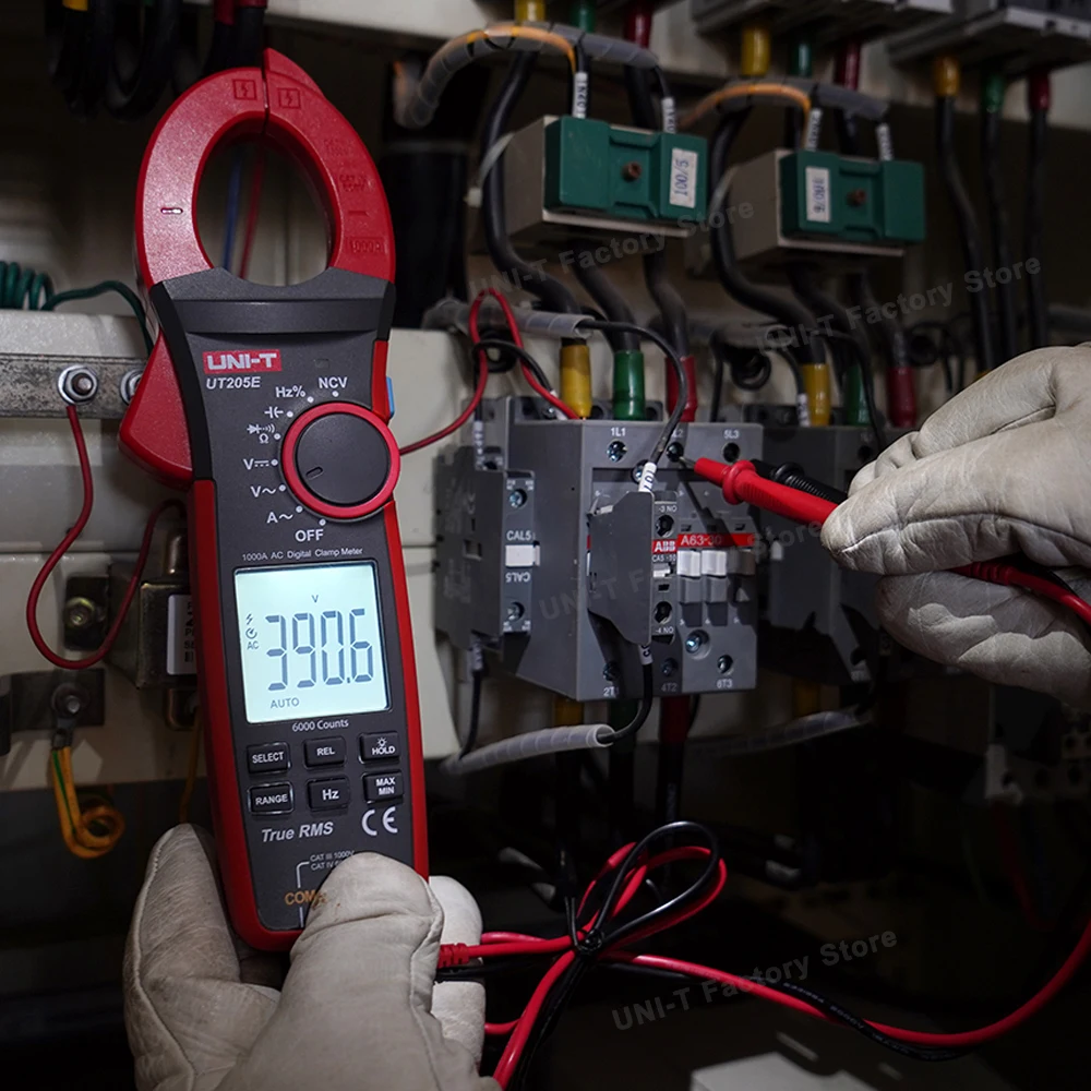 UNI-T المشبك متر UT202A + UT204 + UT210D UT210E UT207B UT208B مقياس التيار الكهربائي المشبك الرقمي المتعدد كماشة كهربائي مقياس التيار الكهربائي