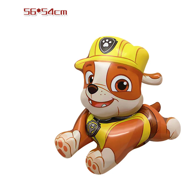 45 Zoll Riesiger Stehender Paw Patrol Ballon Cartoon Chase Folienballon für Kinder Jungen Geburtstagsparty Deko Paw Patrol Themen-Zubehör