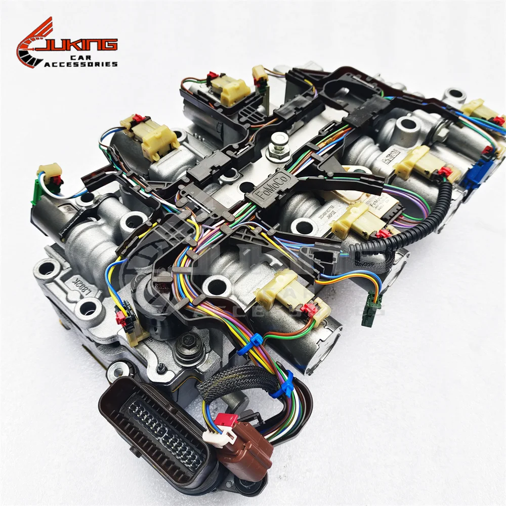 8F24 8F35 8-Speed Automatic Transmission Valve Body With Solenoids With Wiring Harness For Ford Auto Parts