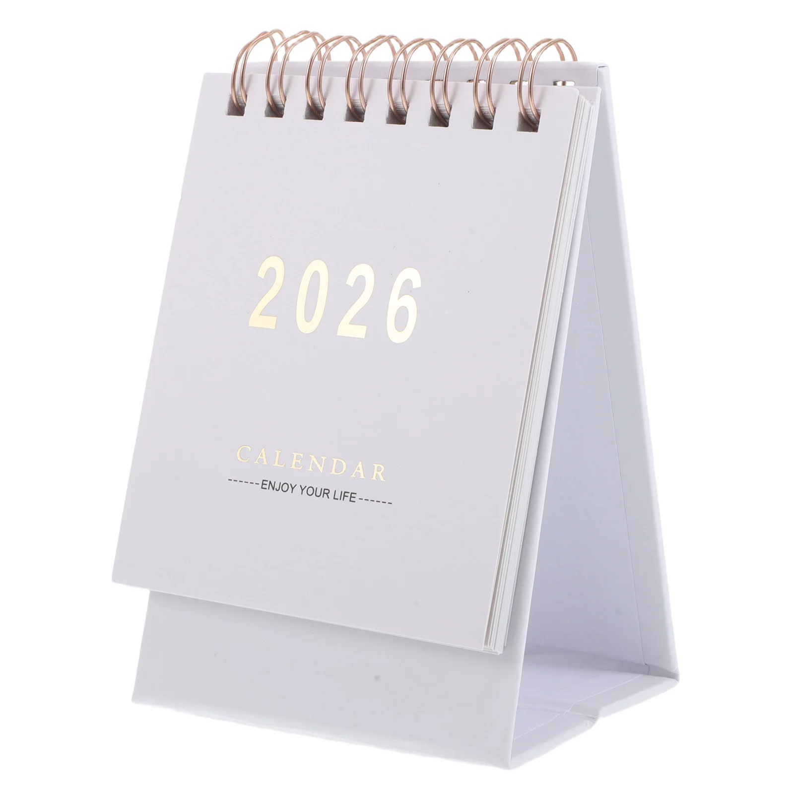 2026 calendário mini mesa de pé flip pequeno calendário de mesa uso diário planejador mensal para desktop escritório casa em pé decorativo