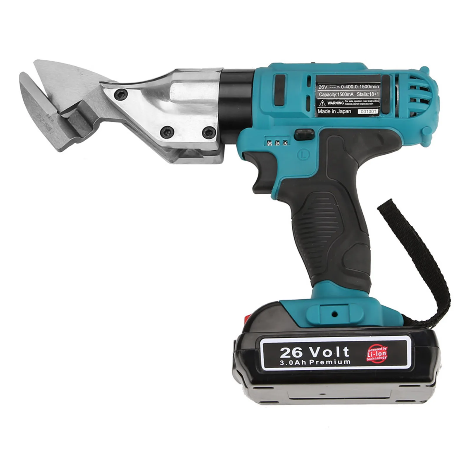 

Электрические ножницы, перезаряжаемые ручные электрические ножницы из нержавеющей стали, режущий инструмент для алюминиевой пластины