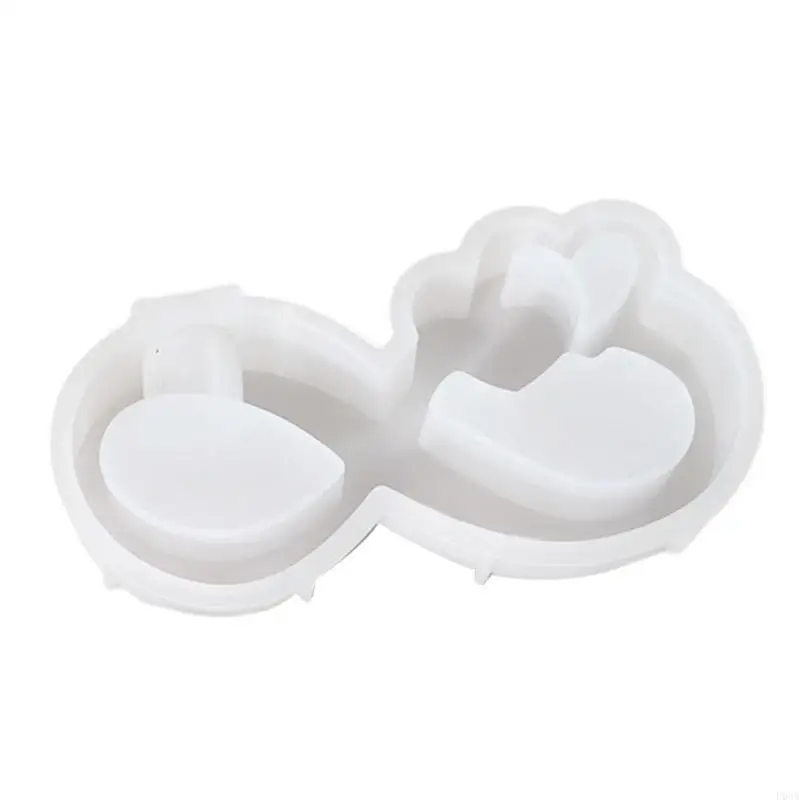 P0UA Heart Vase Resin Moulds for Epoxy Resin, Hydroponic Plant Propagation Station