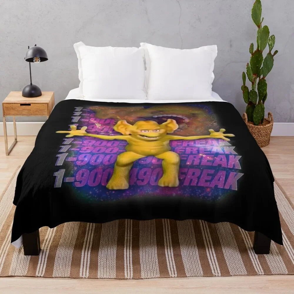 

freddie freaker Throw Blanket Decorative Beds Retros Thin Blankets