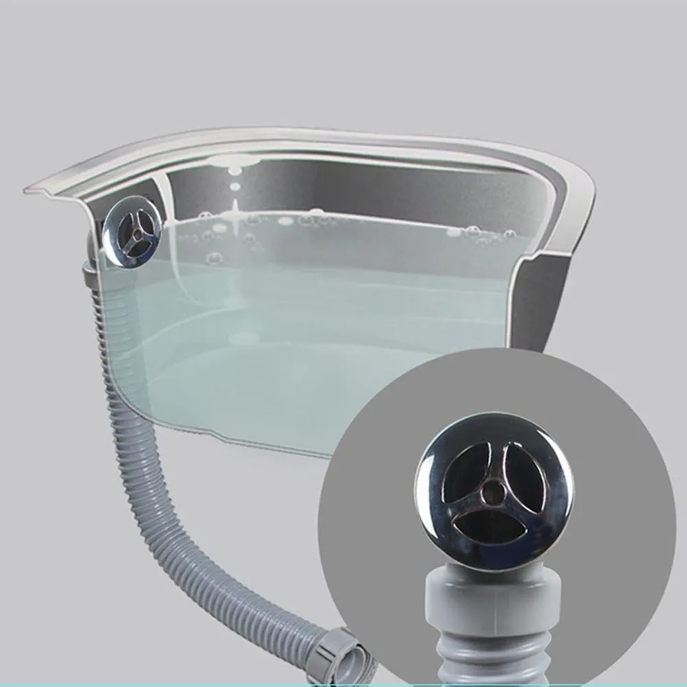 460mm Wash Basin Overflow Pipe Rectangular Joint Spill Hose Sink Drainage For Kitchen Sink Connecting Pipe