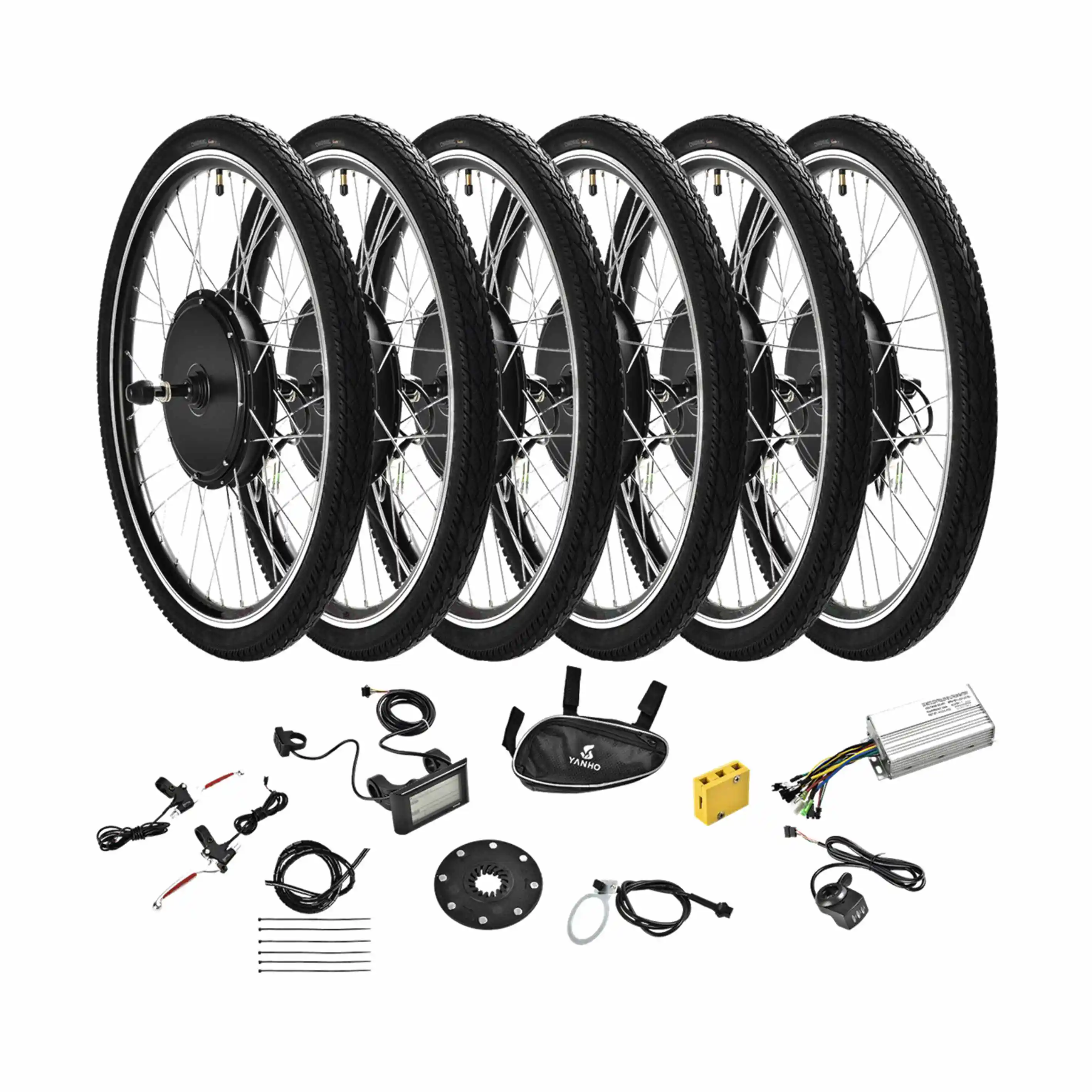 48-V-Lithiumbatterie-Ebike-Umrüstsatz 1000 W/1500 W Elektrofahrrad-Kit Andere + Elektro + Fahrrad + Teile