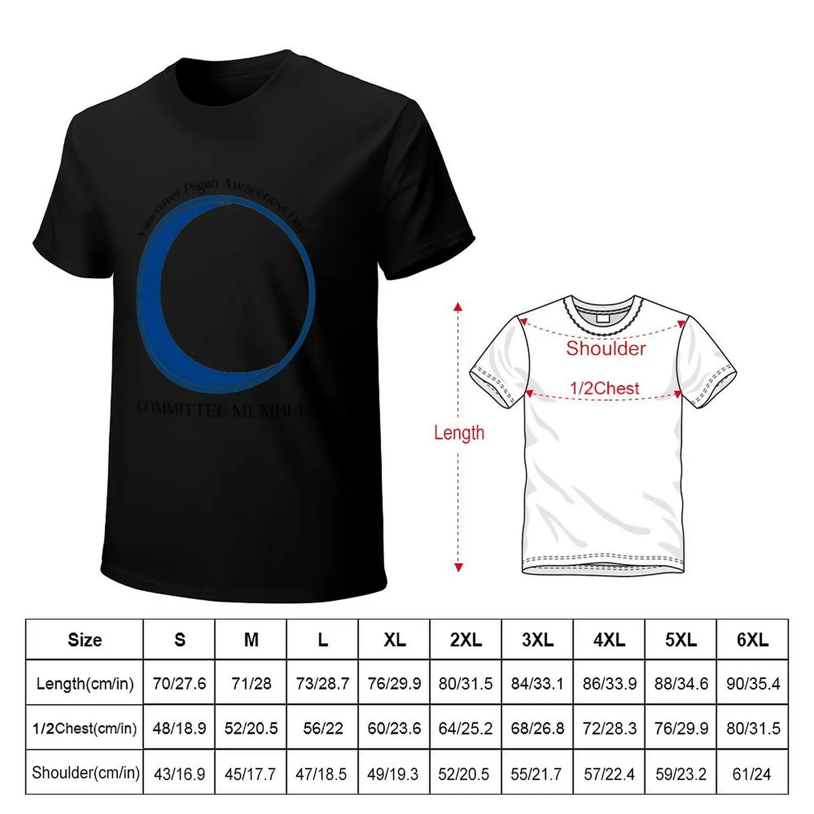 VPAD Committee Member T-Shirt Man t-shirt anime stuff korean fashion cotton graphic tees heavyweight t shirts for men