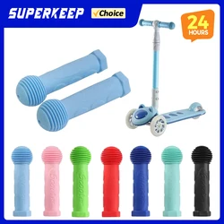 Non-Slip Rubber Grip Handle Bike Handlebar Grips Cover Anti-skid Bicycle Tricycle Skateboard Scooter For Kids Child Scooters