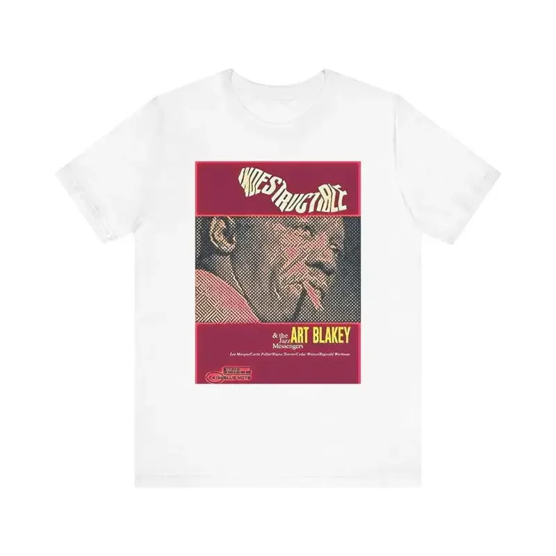 Indestructible Art Blakey Print T Shirt Crewneck